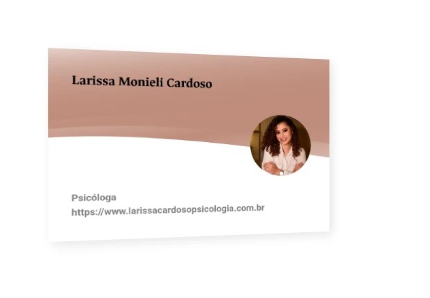 Teaser business card 3D